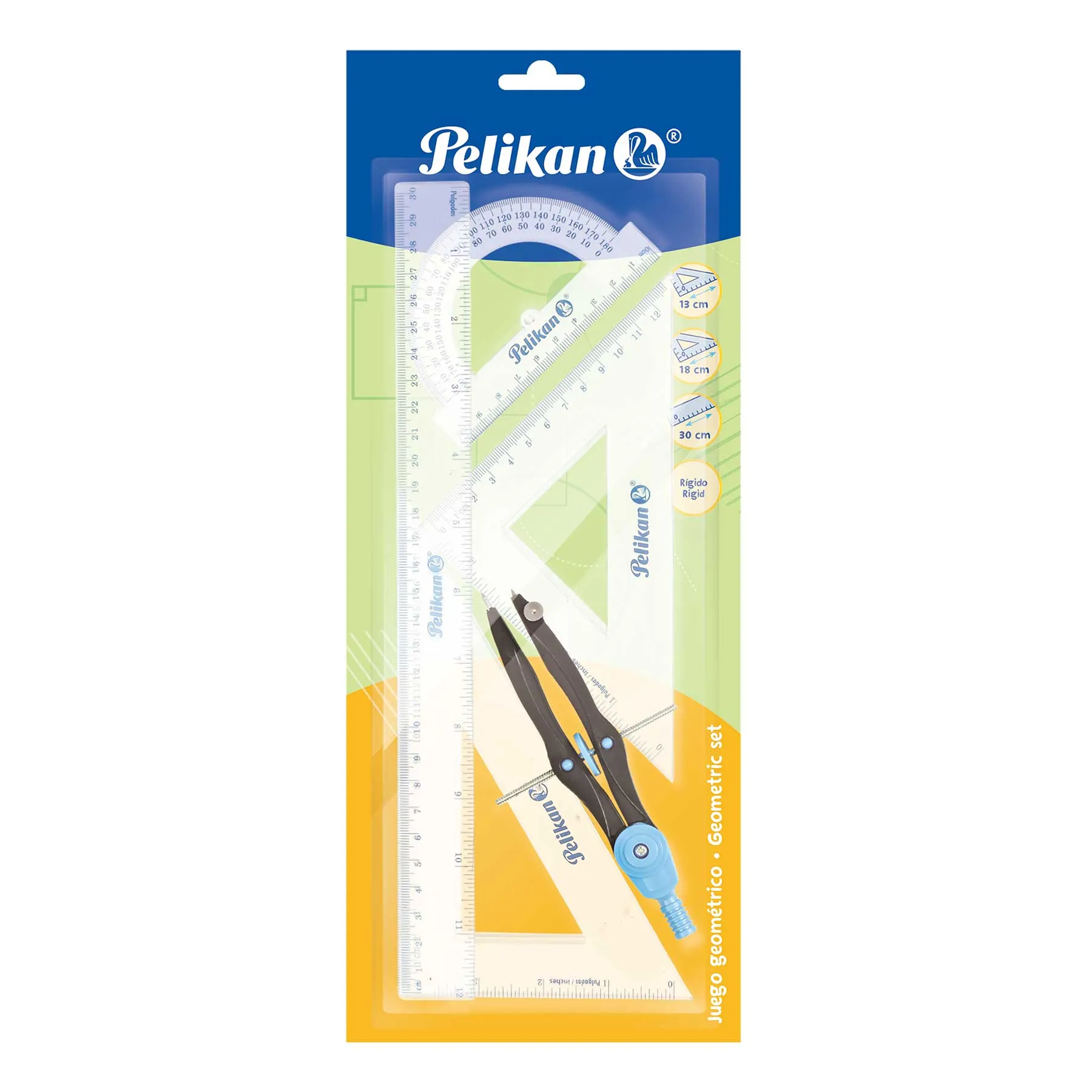 Equipo de Geometría Pelikan, Compás de Precisión Plástico