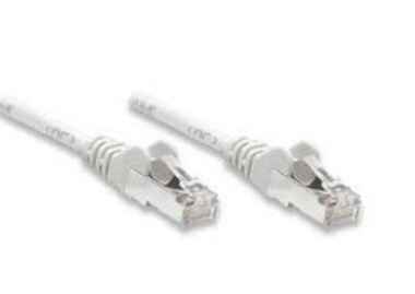 Cable de red intellinet patch 2M cat6, blanco